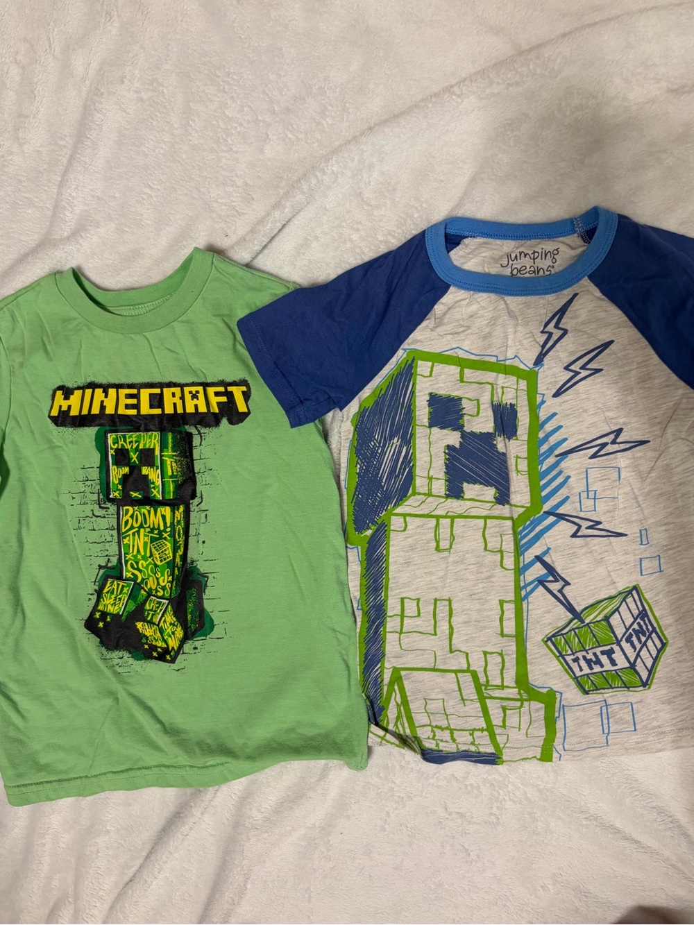Minecraft Creeper Graphic Tees